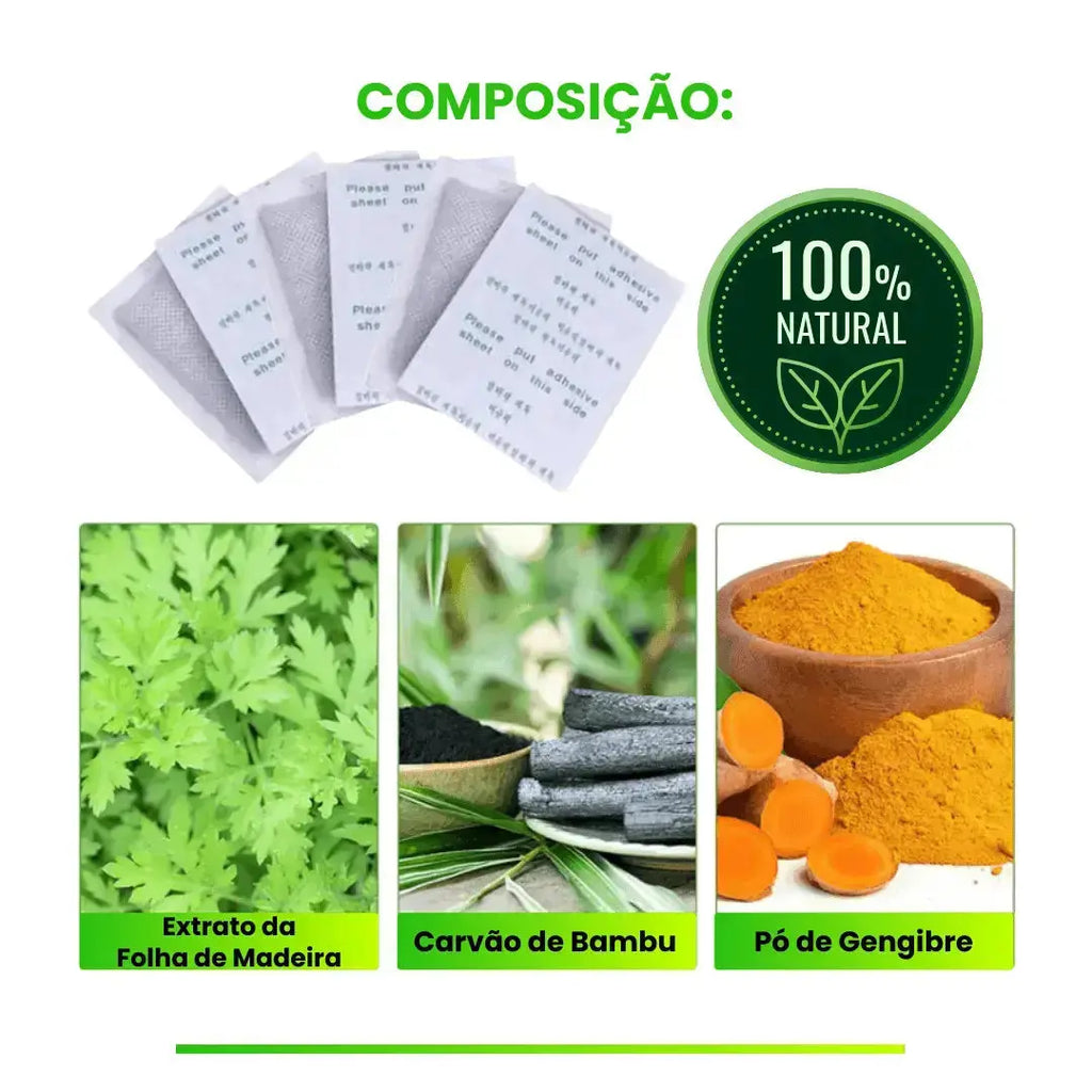Kit Adesivo Detox